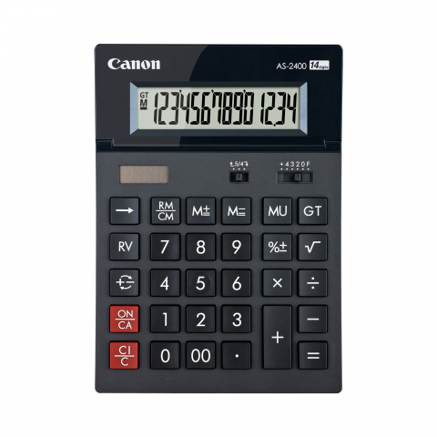 Calculatoare de birou - Calculator de birou 14 digiti Canon AS-2400