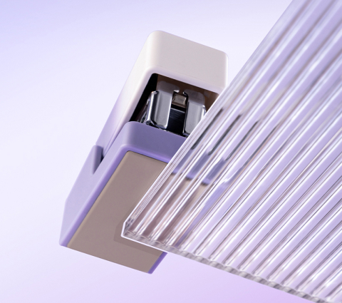 Capsator 12 coli mini 24/6 Nusign roz Deli [2]