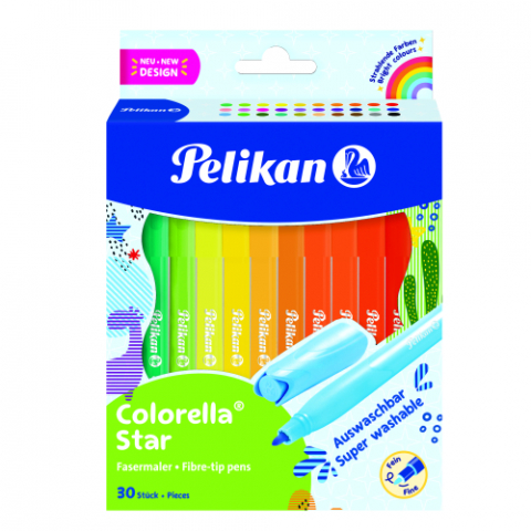 Carioci - Carioci 30 culori Pelikan Colorella Star 302