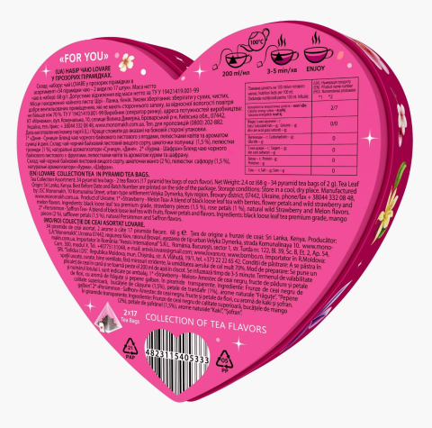Ceai Lovare For You - Selectie 2 arome, 34 piramide [1]
