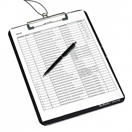 Clipboard simplu A4 Herlitz Easy Orga negru [1]