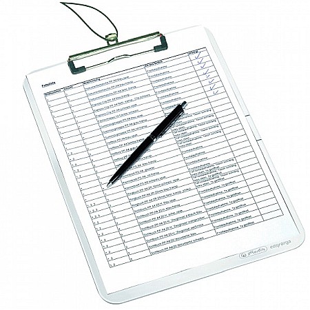 Clipboard simplu A4 Herlitz Easy Orga transparent [1]