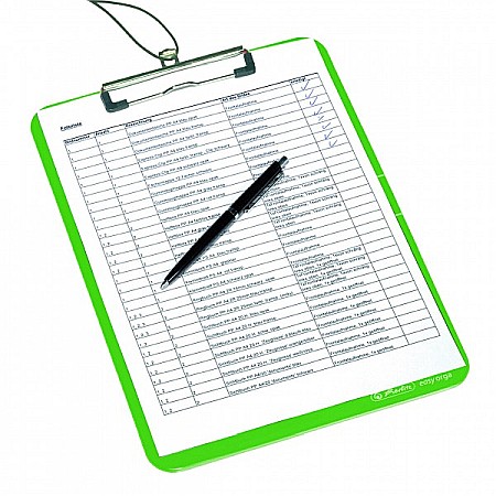 Clipboard simplu A4 Herlitz Easy Orga verde [1]