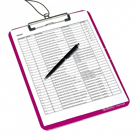 Clipboard simplu A4 Herlitz Easy Orga violet [1]