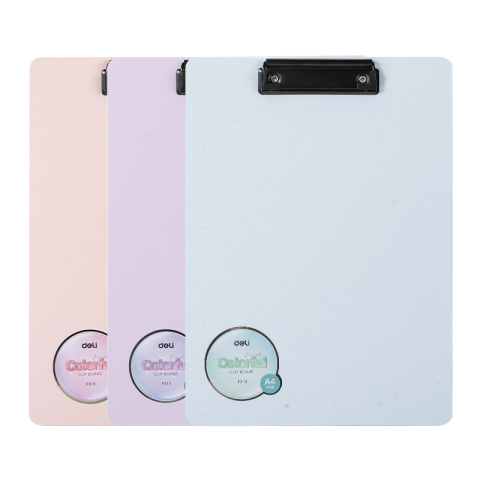 Clipboard-uri - Clipboard simplu A4 Deli Foam Macarons - Albastru
