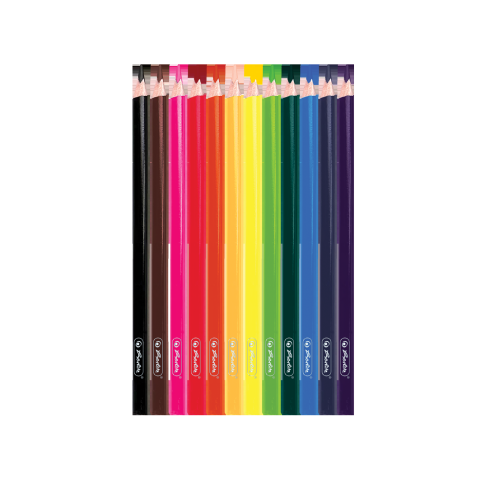 CREIOANE COLORATE TRIUNGHIULARE 3MM SET36 2XTAVA PLASTIC  [2]