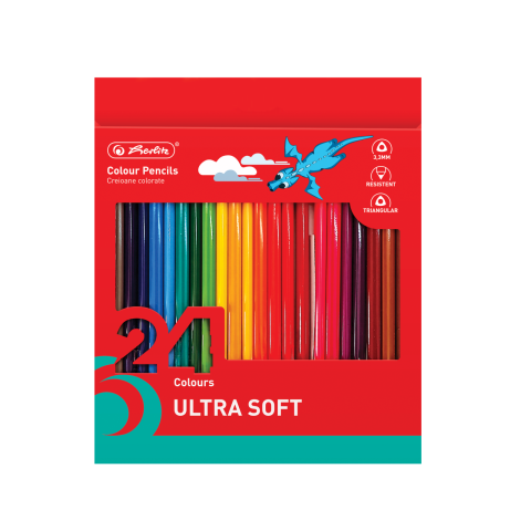 CREIOANE COLORATE ULTRASOFT TRIUNGHIULARE 3.3MM SET24 [0]