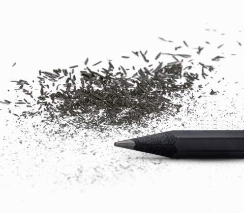 Creion grafit HB lemn negru Nusign Deli [3]