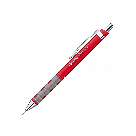 Creioane mecanice - Creion mecanic Rotring Tikky 0.5 mm rosu
