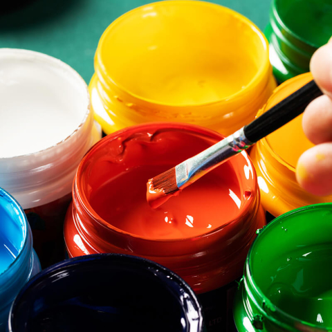 Culori acrilice 100 ml Finenolo Deli - 026 Verde Padure [3]