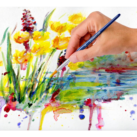 Culori acrilice 24 culori 12 ml Staedtler 8500 [2]