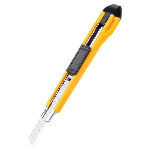 Accesorii pentru birou - Cutter mic cu sina metalica si lama inox Deli