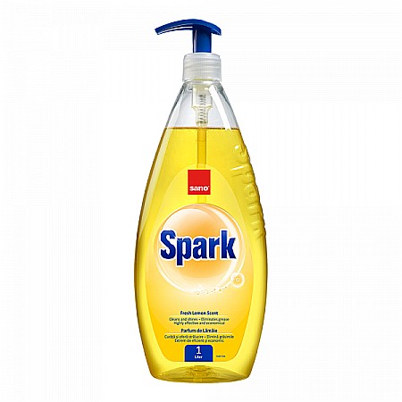 Pentru bucatarie - Detergent lichid vase Sano Spark Lamaie 1 L