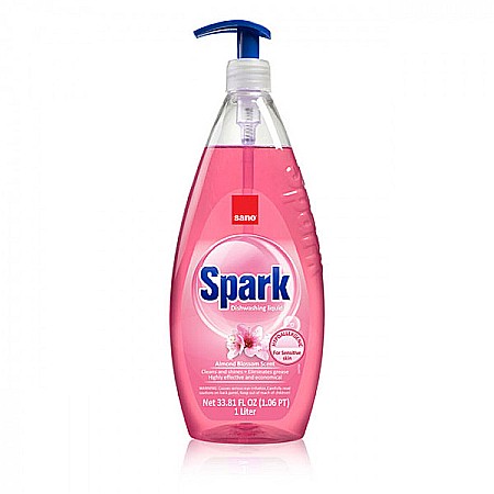 Pentru bucatarie - Detergent lichid vase Sano Spark Migdale 1 L