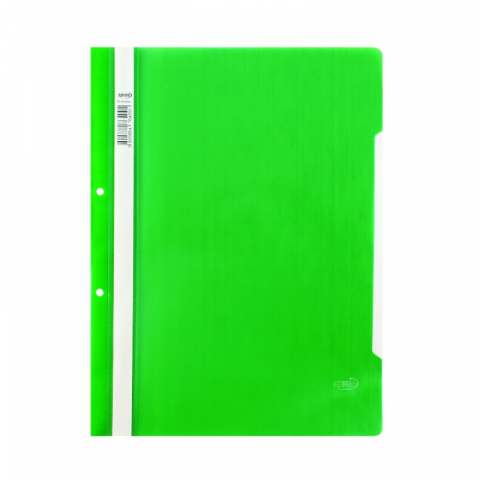 Dosare din plastic - Dosar din plastic cu sina si perforatii Spree verde