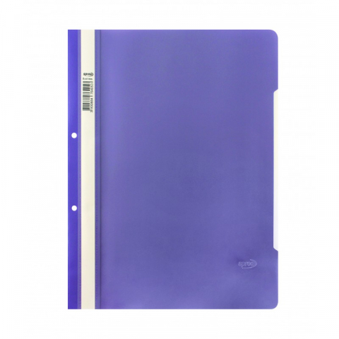 Dosare din plastic - Dosar din plastic cu sina si perforatii Spree violet
