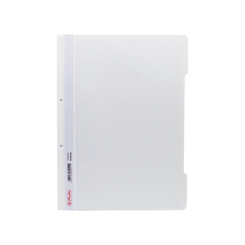 Dosare din plastic - Dosar din plastic cu sina si perforatii Herlitz alb
