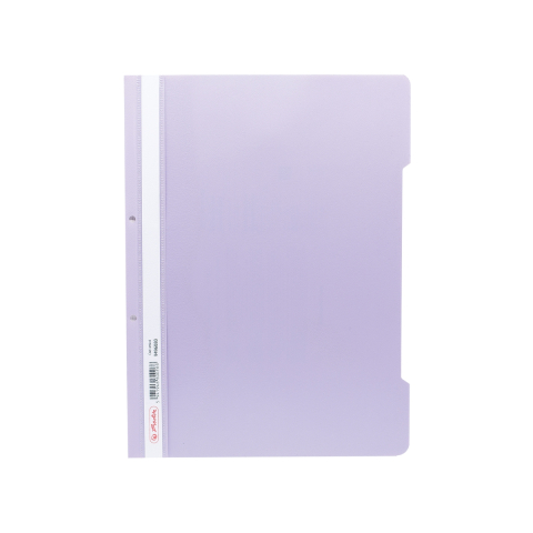 Dosare din plastic - Dosar din plastic cu sina si perforatii Herlitz violet
