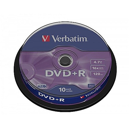 DVD-uri - DVD+R Verbatim spindle 10 bucati