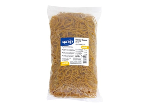 Elastice si sfoara - Elastice 35mm din Cauciuc Natural, punga 500g - Spree