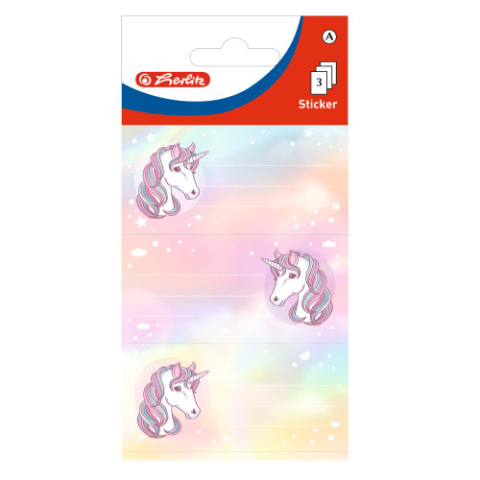 Etichete Scolare - ETICHETE SCOLARE UNICORN SET9