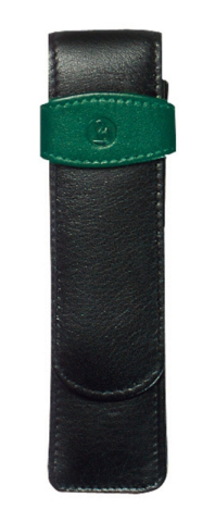 Accesorii - ETUI DE PIELE TG22 2 INSTRUMENTE NEGRU/VERDE