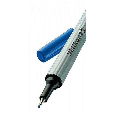 Instrumente de scris - Fineliner Pelikan albastru 0.4 mm