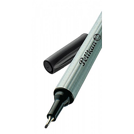 Finelinere - Fineliner Pelikan negru 0.4 mm