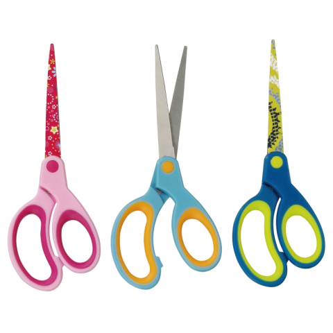 Foarfeci si cuttere - FOARFECA LAMA DECORATA VARF ASCUTIT 17CM BLISTER