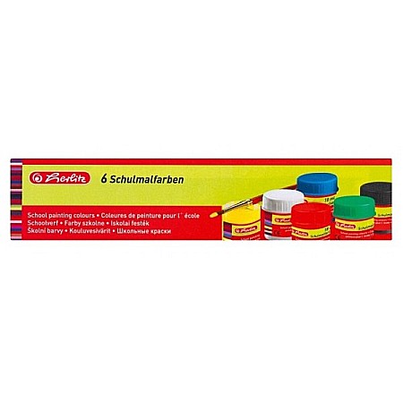 Acuarele - Guase Herlitz 6 culori