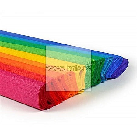 Hartie creponata 10 culori curcubeu Koh-I-Noor [1]