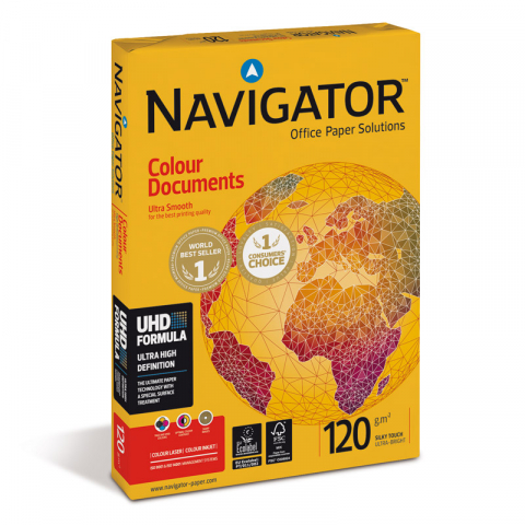 Hartie pentru print digital - Hartie Navigator A4 120g 250 coli