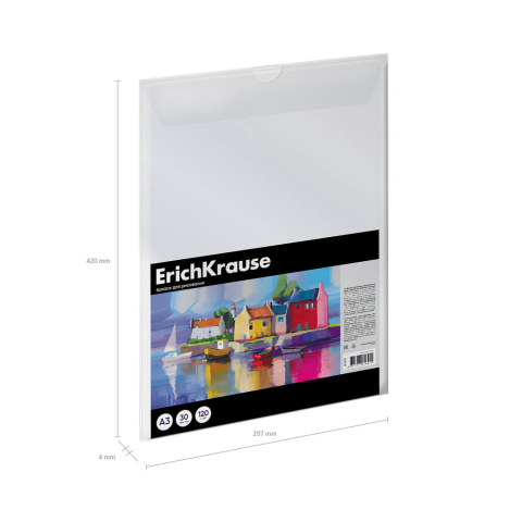 Hartie pentru desen  A3 30 coli 120g Erichkrause Art Spirit [1]