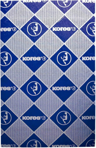 Tus , tusiere si indigo - Indigo albastru, manual, A4, Kores (coala)