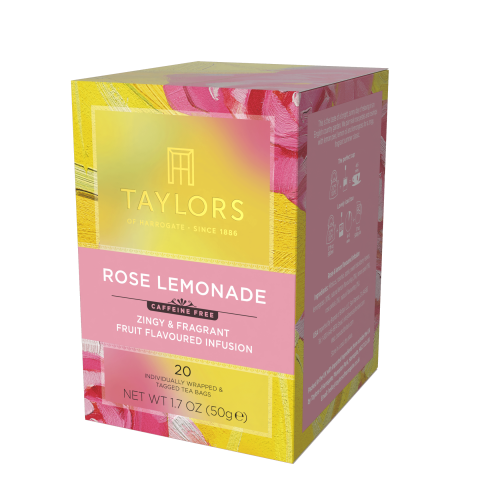 Taylors of Harrogate - Infuzie Rose Lemonade, 20 plicuri – Taylors of Harrogate