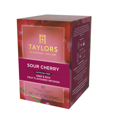 Taylors of Harrogate - Infuzie Sour Cherry, 20 plicuri – Taylors of Harrogate