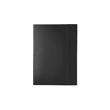 Mape din carton si plastic - Mapa cu elastic Esselte A4 carton negru