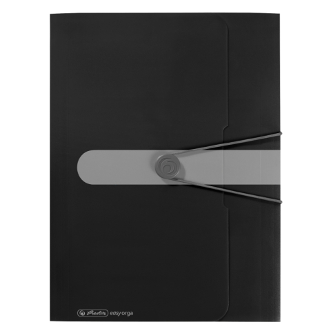 Organizare si arhivare - MAPA A4 EOTG PP 30MM BUTON ELASTIC NEGRU OPAC
