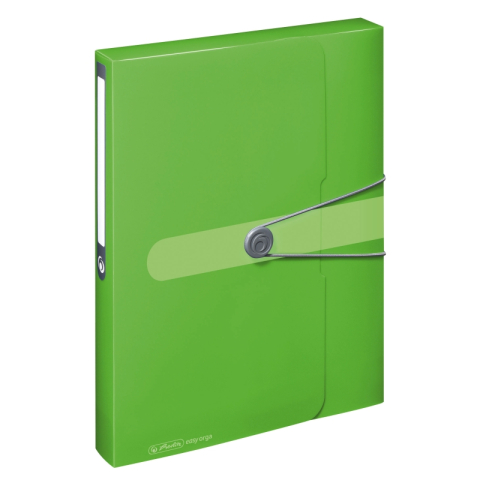Mape din carton si plastic - MAPA A4 EOTG PP 40MM BUTON ELASTIC VERDE OPAC