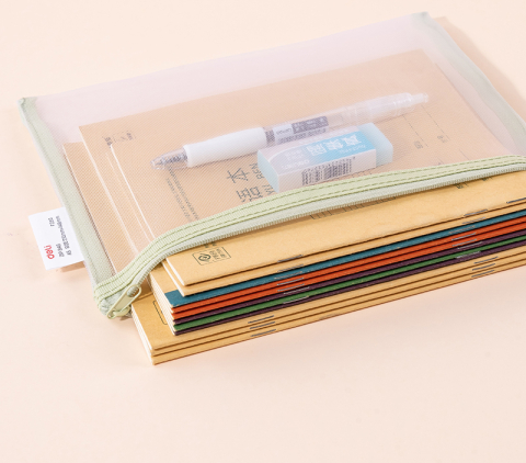 MAPA PROTECTIE POLIESTER ZIP A5 DELI [3]