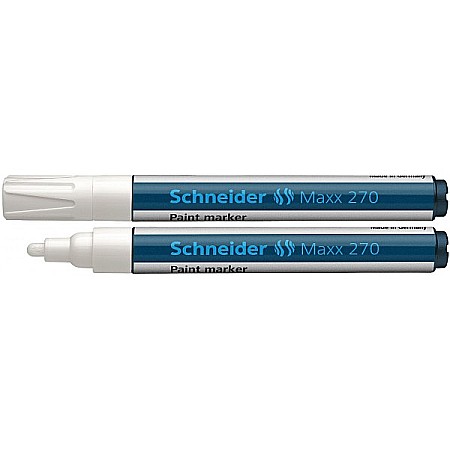 Markere cu vopsea - Marker cu vopsea Schneider 270 alb