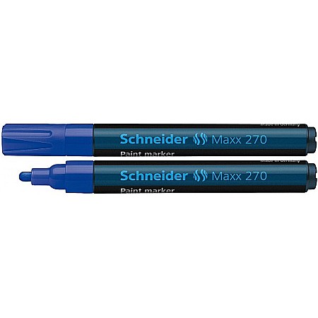 Markere cu vopsea - Marker cu vopsea Schneider 270 albastru