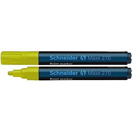 Markere cu vopsea - Marker cu vopsea Schneider 270 galben