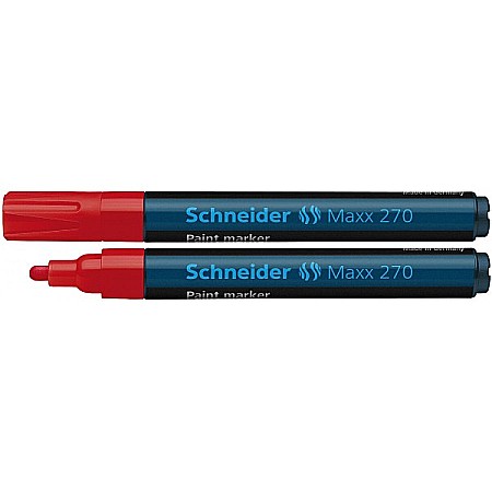 Markere cu vopsea - Marker cu vopsea Schneider 270 rosu