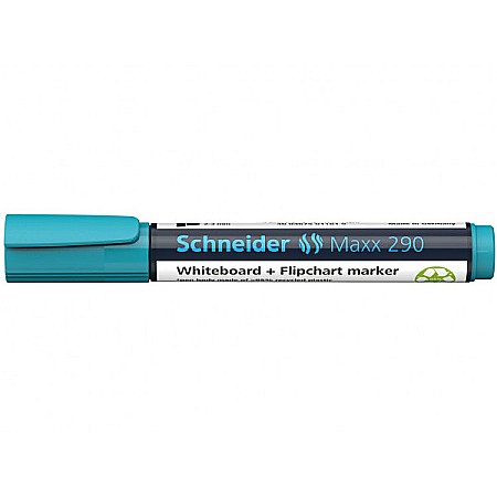 Flipchart-uri - Marker pentru tabla alba/whiteboard Schneider 290 turcoaz