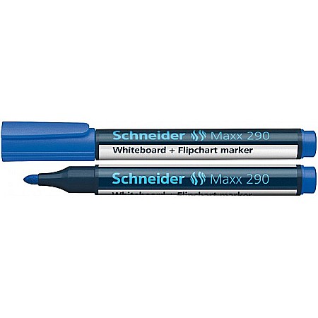 Flipchart-uri - Marker pentru tabla alba/whiteboard Schneider albastru