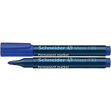 Markere permanente - Marker permanent Schneider 130 albastru