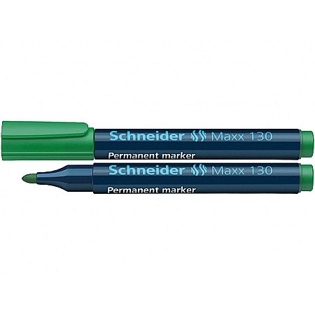Markere permanente - Marker permanent Schneider 130 verde