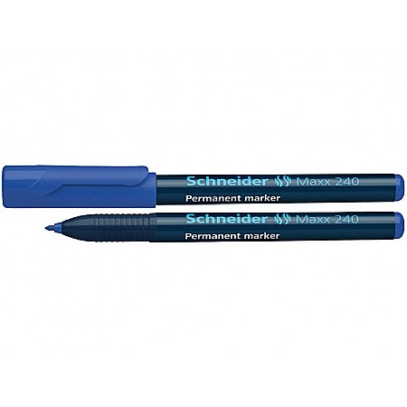 Markere permanente - Marker permanent Schneider 240 albastru