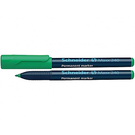 Markere permanente - Marker permanent Schneider 240 verde